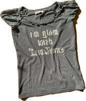 Schönes Shirt von Liu Jo Grau - i‘m glam with Liu Jeans Gr. S 36 Bayern - Bobingen Vorschau