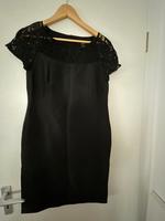 Seidenkleid schwarz von Patrizia Dini mit Spitze - Gr. 36 Bayern - Germering Vorschau