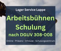 1 Tag Hubarbeitsbühnenschein E-Learning- und Präsenzseminare deutschlandweit IPAF Hubarbeitsbühnenschulung Hebebühnenschulung Hebebühnenschein Scherenbühne Skyjack Jährliche Unterweisung Nordrhein-Westfalen - Witten Vorschau