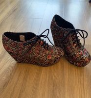 Ankle Boots mit Keilabsatz | Gr. 38 | Retro-Muster | Rocket Dog Dresden - Innere Altstadt Vorschau