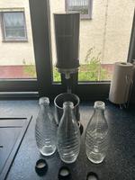 Sodastream mit 3 Flaschen Glas und Zylinder Bayern - Kutzenhausen Vorschau