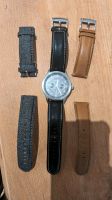 Fossil Uhr Herren BQ2308set Leder + 2 extra Armbänder Hamburg-Nord - Hamburg Winterhude Vorschau