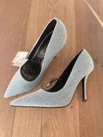 Denim Pumps Zara Gr. 37 blau Hessen - Sulzbach Vorschau