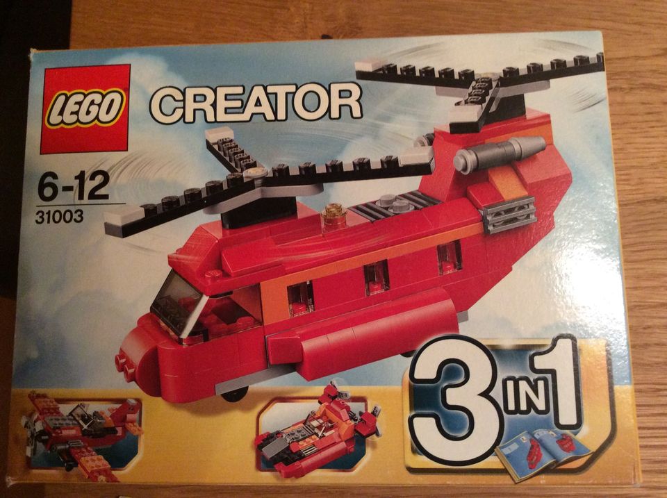 Lego Creator 31003 Roter Helikopter in Belau bei Wankendorf