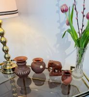 Mid Century Deko Set 50er Vintage Vasen Teak Elefant Pottery TOP! Friedrichshain-Kreuzberg - Friedrichshain Vorschau