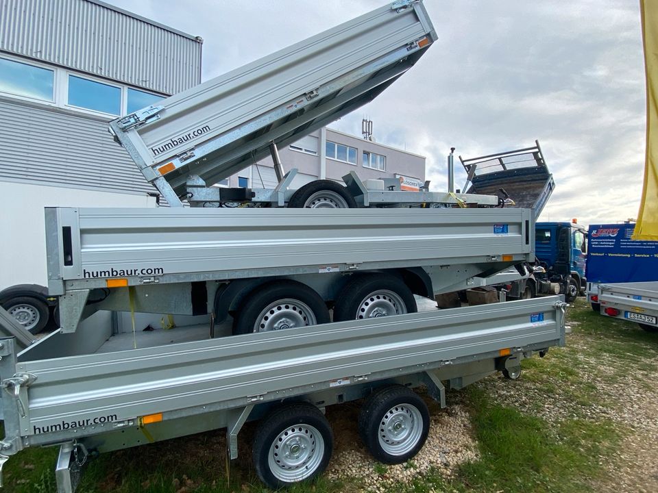 HUMBAUR Anhänger Tandem-Hochlader niedrig HT 253118 GG 2500 Kg in Wolfschlugen