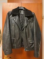 Lederjacke mit Teddyfleecekragen München - Laim Vorschau