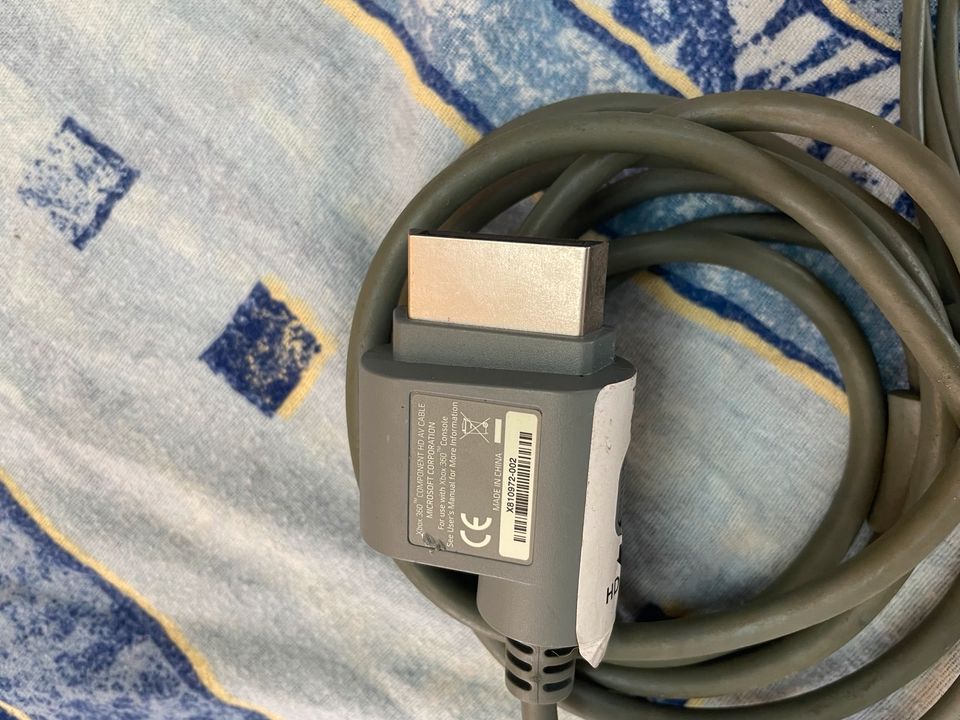 Xbox 360 COMPONENT HD AV Cabel TV Adapter Kabel in Lautertal