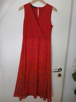 Neuw. femines Maxi Sommerkleid V-Auschnitt Rock Doppellagig 38 Bayern - Lauter Vorschau