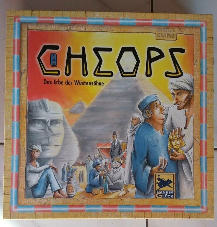 Cheops, Hans im Glück Spiel, Klaus Paal, komplett in Hütten 