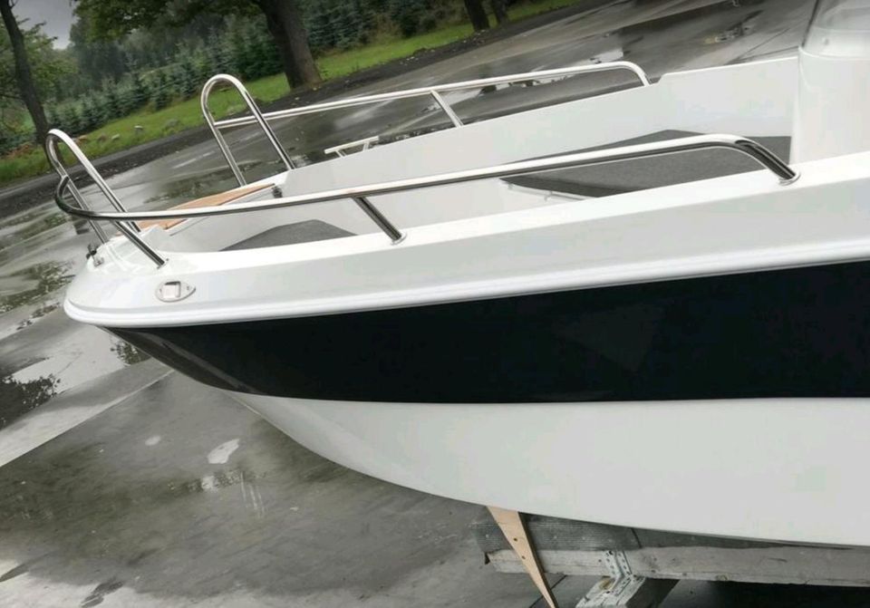 Motorboot,Angelboot,Prigola 500 Neu mit Trailer +15 ps Motor in Düsseldorf