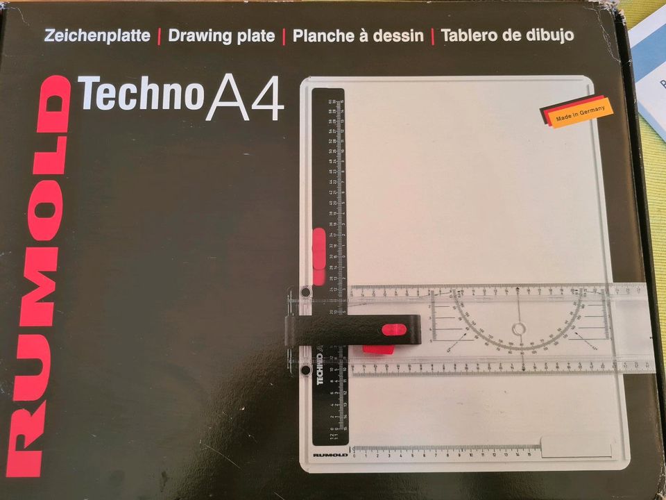 Rumbold Techno A4 mit Schablonen 1x benutzt wie neu Zeichenplatte in München