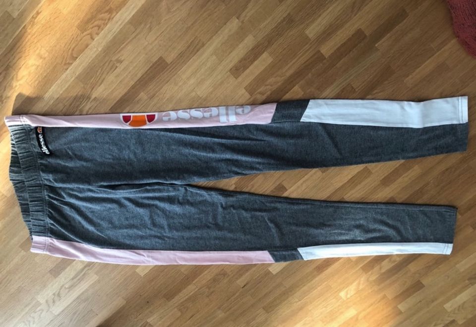 Ellesse Set Leggings Crop top hoodie rosa grau in Nürnberg (Mittelfr)