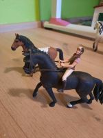 Schleich Reiterin mit 2 Pferden Thüringen - Uder Vorschau