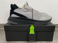 ✅NEU Hugo Boss Sneaker 46 Titanium Slon Flyknit Grau Grey Schuhe Hessen - Offenbach Vorschau