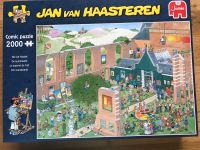 Puzzle Jan van Haasteren 2000 Teile ‚Der Kunstmarkt‘  2020/04 Schleswig-Holstein - Norderstedt Vorschau