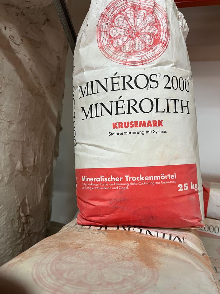 Krusemark Mineros 2000 Minerolith Steinrestaurierung NEU 25kg in Mittenwalde