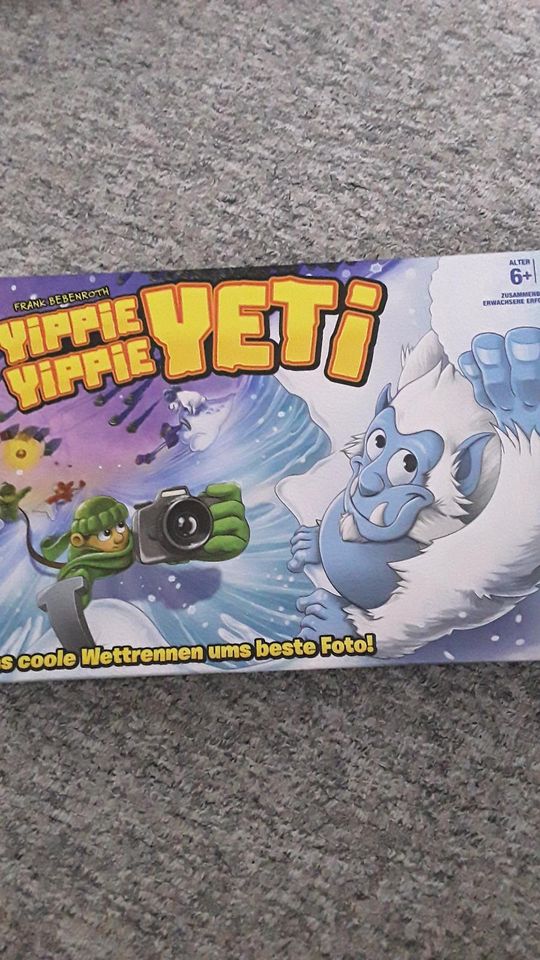 Spiel  Yippie Yeti Hasbro ab 6 Jahren Versand 4,95 in Bernau