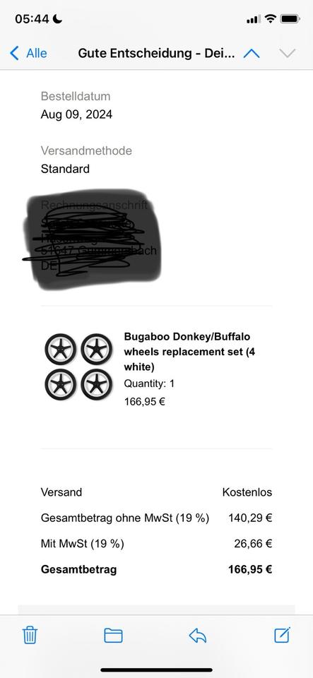 Bugaboo Donkey Geschwister-/Zwillingswagen – inkl. neuer Reifen! in Gummersbach
