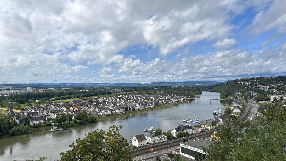 Traumhafte Eigentumswohnung auf dem Mallendarer Berg in Vallendar mit atemberaubendem Rheinblick in Vallendar