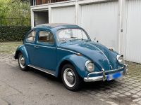 VW Käfer 1200 Export mit Faltdach seeblau original Brief Tüv neu München - Moosach Vorschau