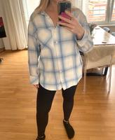 Oversize Hemd Karo H&M Blau Weiß S Berlin - Schöneberg Vorschau