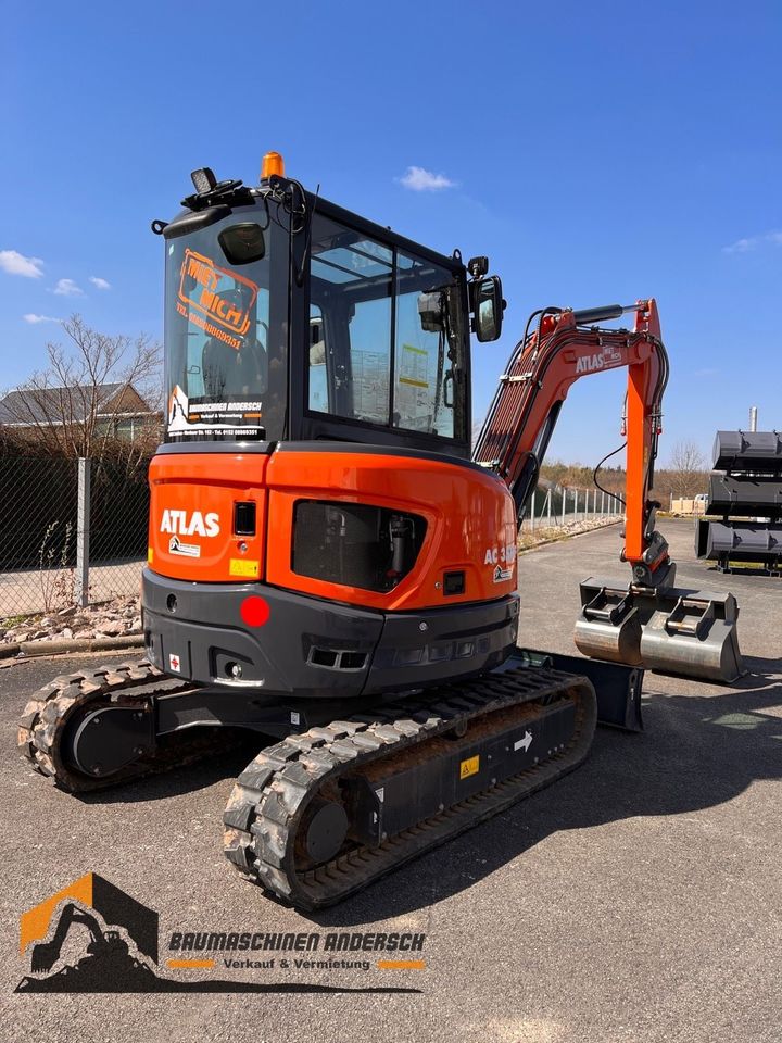 3,5T Atlas Kompakt Minibagger / Bagger zu Vermieten mit Tilt in Zwickau