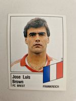 Panini Sticker - Jose Luis Brown - FC Brest 1987 - ungeklebt Baden-Württemberg - Tübingen Vorschau