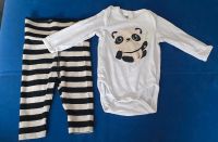 Newborn 56 Strampler Hose Panda H&M Mütze Hessen - Niedernhausen Vorschau