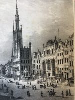 Markt v. Danzig ORIG. Lithographie 1838 Polen Preußen München - Pasing-Obermenzing Vorschau