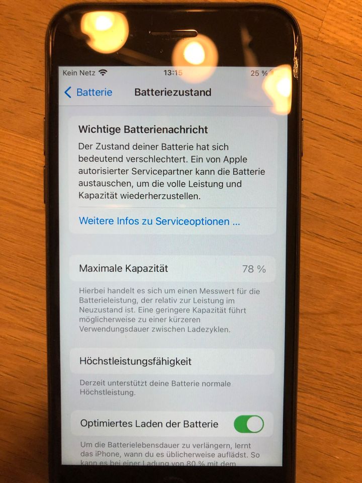 iPhone 7, 128GB, black in Sinsheim