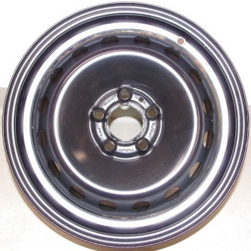 Stahlfelgen 7J16 ET49 5x108 schwarz, 2 Stück, für Volvo S80 u.a. in Holzgerlingen