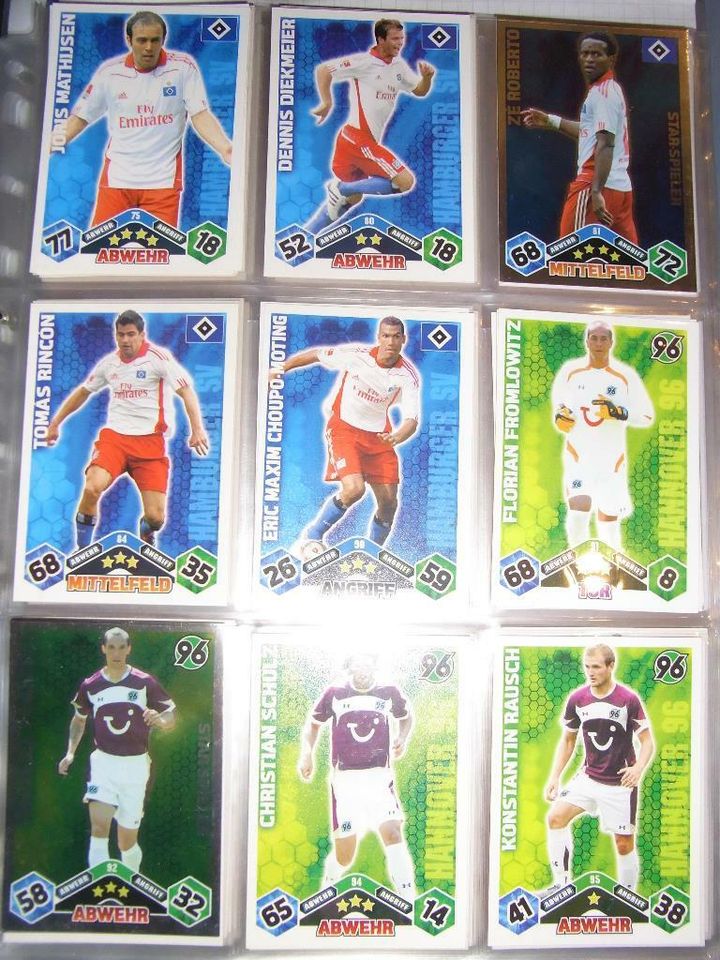 Match Attax Trading Card Game Saison 2010/2011 in Bremen