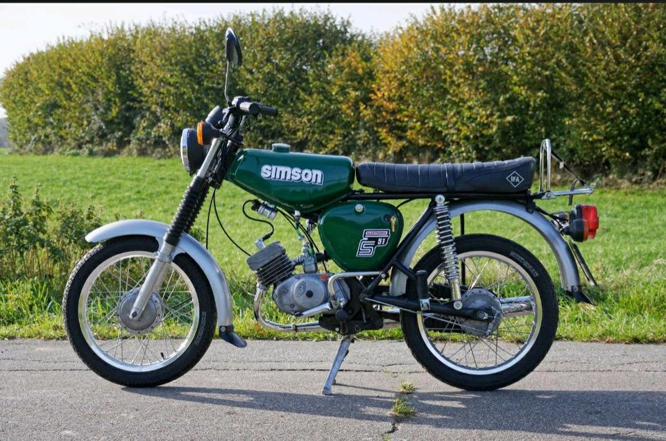 Simson S51 B2 restauriert mit Papiere in Preetz