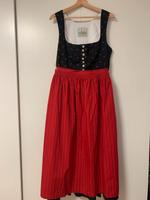Wenger Dirndl Gr 44 schwarz rot Tracht mit Bluse Bayern - Aholming Vorschau