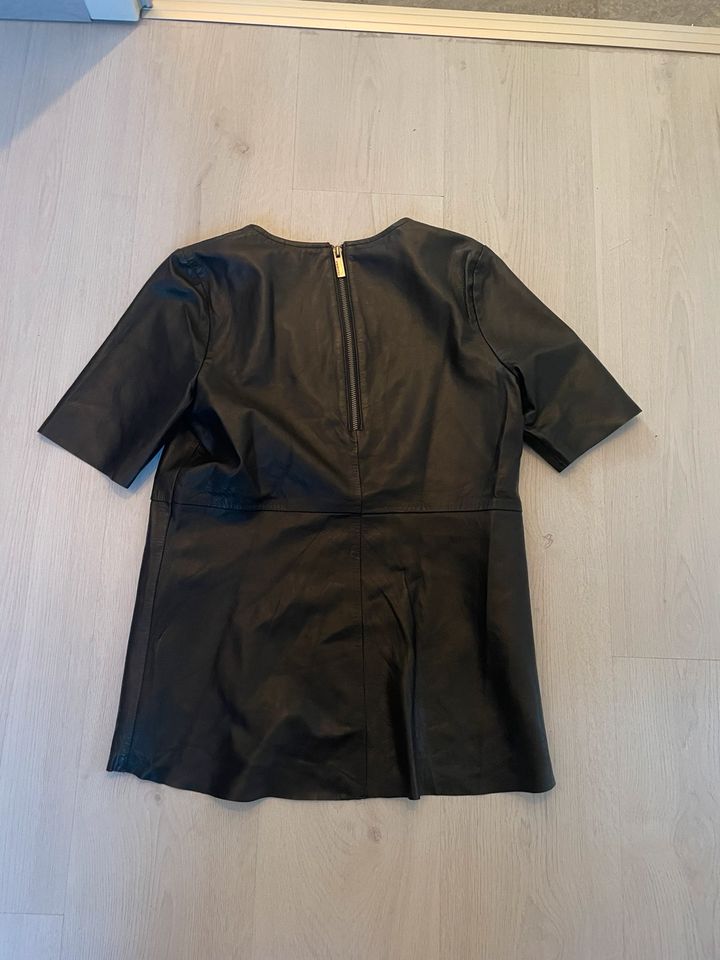 Transmission Lederoberteil Gr.XS Neu! Schwarz Leder Ledershirti in Karlsfeld