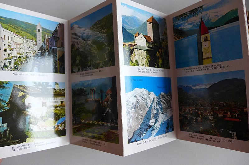 2 Ansichtskarten Sets Gardasee und Tirol Wasserfallkarten Set in Lingen (Ems)