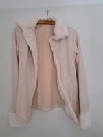 Jacke,Damen,Shein, Gr.XS,Wildlederimitat,weiß,neuwertig Nordrhein-Westfalen - Havixbeck Vorschau