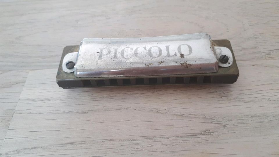 M. Hohner Mundharmonika "Piccolo" 1937 in Asbach-Bäumenheim