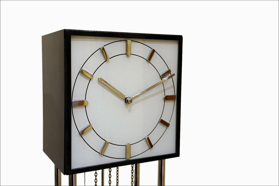 [Zeitklassiker] Heinrich Möller Kienzle Uhr Standuhr 30s Bauhaus in Handorf