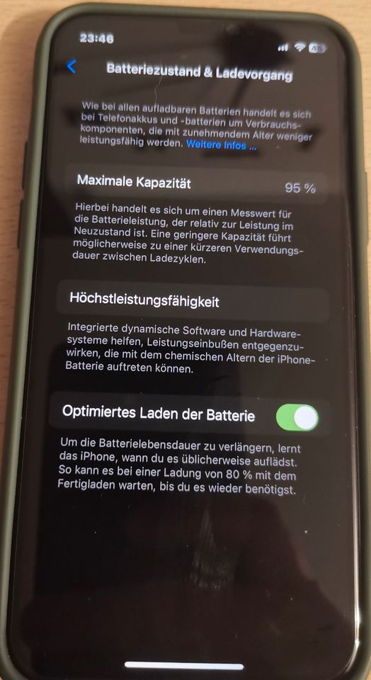 Apple Iphone 11 Pro 256 GB Midnight Green - 95% Akku in Koblenz