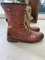 Leder Stiefel 39 Tommy Hilfiger Damen Stiefeletten Berlin - Mitte Vorschau
