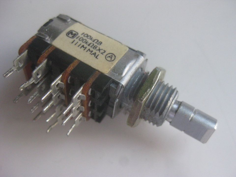 Blaupunkt Potentiometer Schalter Poti 100KΩ B Oldtimer Autoradio in Gerbrunn