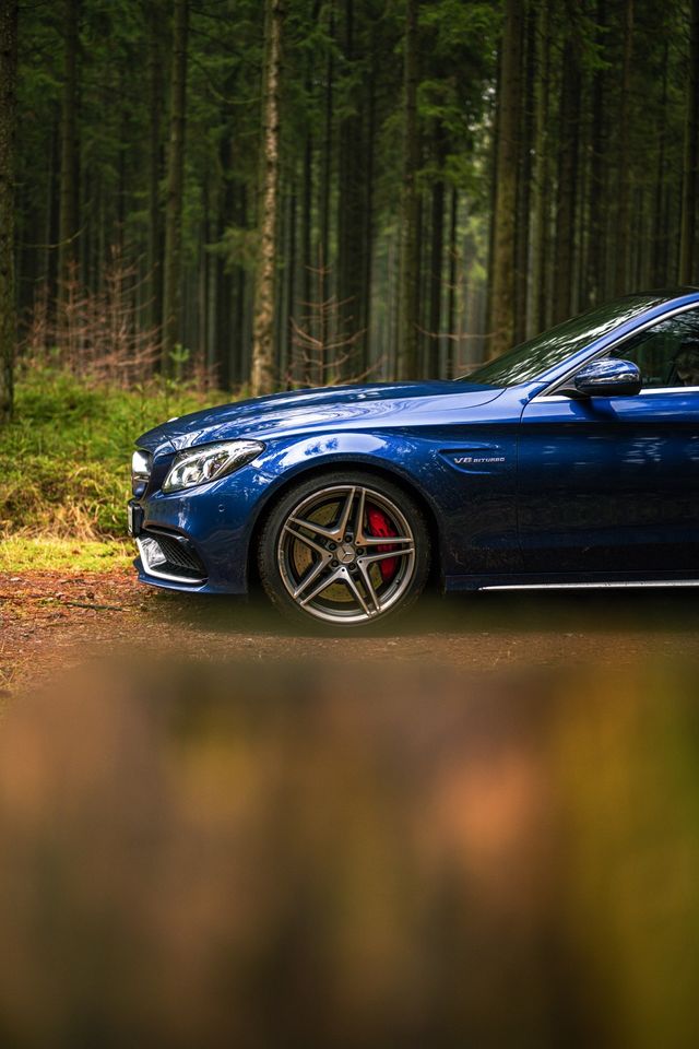 Mercedes Benz C63S AMG mieten | Sportwagen mieten | Hochzeitsauto in Hamburg