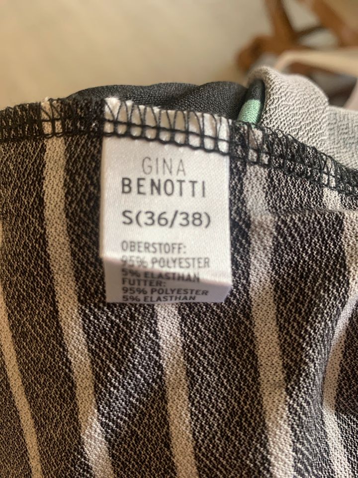 Wende-Kleid Gr. S 36/38 Gina Benotti schwarz in Bissendorf