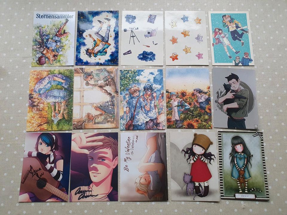 Shikishis anime manga Postkarten Autogramm shoco card amiami in Wohltorf