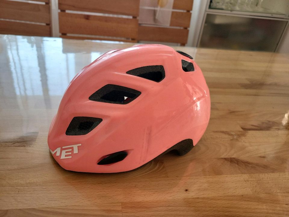 Helm Kinder Fahrradhelm met rosa 46 53 in Hohenthann