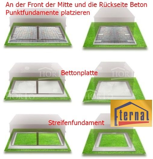 4 x 3 Blechgarage Metallgarage LAGERRAUM GERÄTESCHUPPEN in Marl