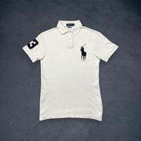 Vintage Ralph Lauren Big Pony Poloshirt Größe S Weiß Schwarz Bayern - Gesees Vorschau