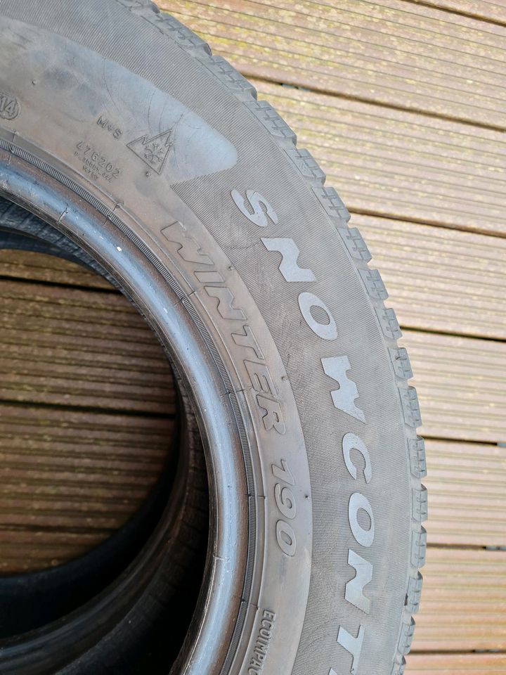 Winterreifen Pirelli 205 65R15 in Zeschdorf